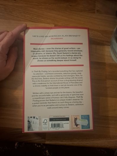 David Sedaris Theft by Finding Diaries vol.1