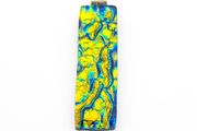925 Sterling Silver &amp; Dichroic Glass Pendant