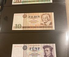Germany DDR banknotes lot