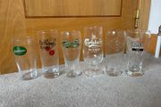 6 Collectible Pint Glasses