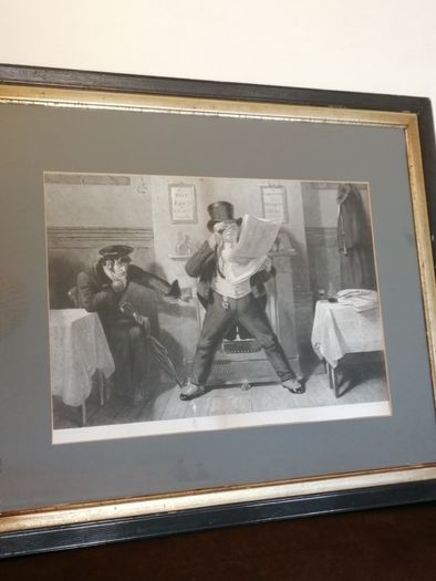 Robert Buss The Monopolist Lithograph Print 1841