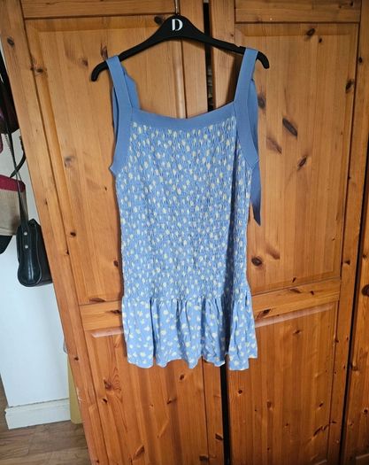 French Connection Purple Floral Dress
