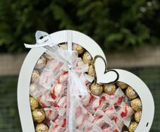 Romantic Heart Shaped Gift Box - Ferrero Rocher & Raffaello