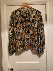 Women's Patterned Top/Blouse size 14 Oasis