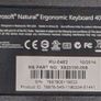 Microsoft Natural Ergonomic Keyboard 4000 UK Layout  Like New Pristine Condition Image 3