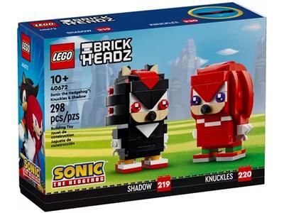 LEGO BrickHeadz Sonic the Hedgehog Knuckles & Shadow (40672)