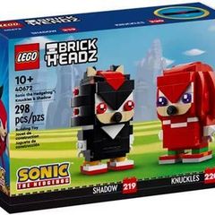 LEGO BrickHeadz Sonic the Hedgehog Knuckles & Shadow (40672)