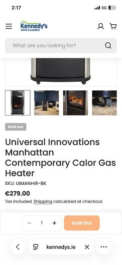 Universal Innovations Superseyer gas heater