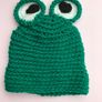 Photo Props for Newborn - Knitted cute frog with hat and diaper cover Image 2