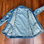 Distressed Denim jacket with patches Size UK8 Image 9
