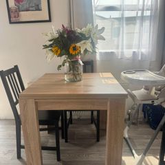 Extendable table jysk dining table warm oak