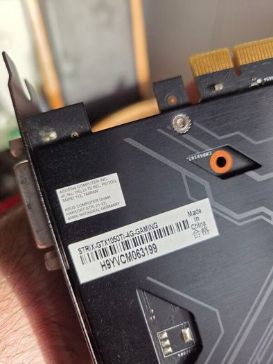 Asus Rog Strix 1050ti 4gb