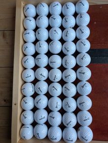50 Srixon soft feel golf balls