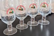 Birra Moretti Half Pint Glasses 268ml Stemmed Beer Pub Bar Glasses Sets Available