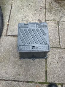 Earth rod cover