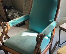 Historic Walnut Rocking Chair