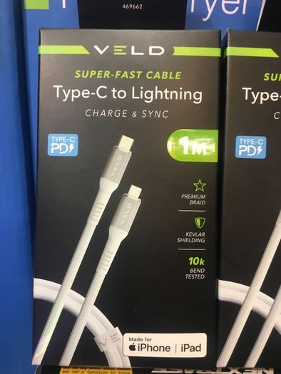 Type C to Lightning 1 Meter Cable