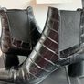 Ladies Black Ankle Boots by Zara Image 2