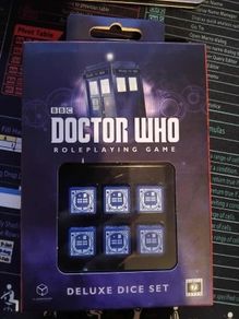 Doctor Who dice set