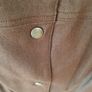 Ladies Brown Jacket detachable collar Size 10 Image 2