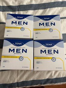 Tena male absorbent pads