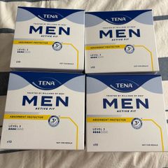 Tena male absorbent pads