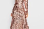 Brand New Gold Sequin Dress