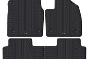 Floor Mats for Kia EV6 (2021- ) Tailored Premium Black Rubber Set