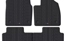 Floor Mats for Kia EV6 (2021- ) Tailored Premium Black Rubber Set