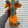Palz Orange Plush Soft Giraffe His neck is a bit too loose Used Please look at the pictures Image 5