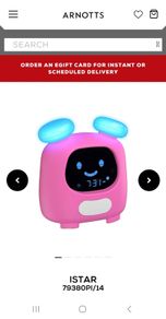 Binky by Ibox child's alarm clock