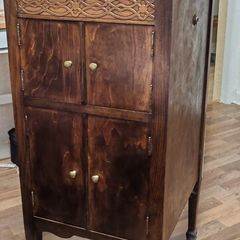 Antique gramophone cabinet, sideboard, storage unit, wine bar