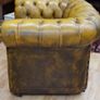Vintage Camel Leather Chesterfield Armchair Image 7