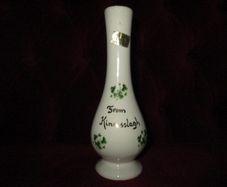 Antique "Carrigcraft" Ornamental Souviner Vase. (7" t)