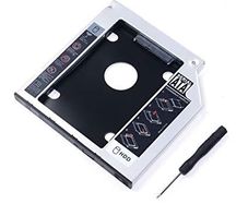 Universal 12.7mm SATA 2nd SSD HDD Hard Drive Caddy for DVD-ROM CD Optical Bay