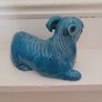 19th century Qing dynasty turquoise glazed goat Image 2