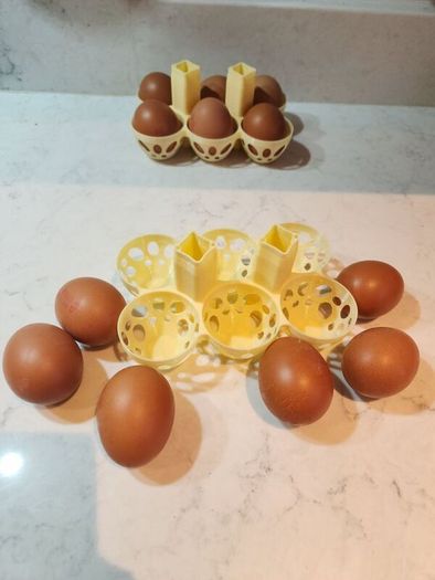 egg rack stackable 3d printed