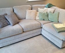 Light Grey Corner Sofa