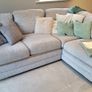 Light Grey Corner Sofa Image 2