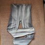 Grey/White Scrunch Butt Tummy Control Fitness Leggings  size 10 Image 7