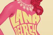 Land Del Rey - Dress - Rare Mini Print/Poster