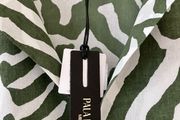 BNWT Khaki&amp;White Cotton Dress by Pala D'Oro, Carraig Donn