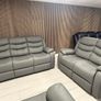 Roma Sorrento Leather Recliner Sofa Image 7