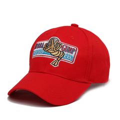Bubba Gump Shrimp co Baseball Cap Men Women Adjustable Cotton Embroidery Gump Dad Hat Forrest Trucker Snapback Caps Casquette Halloween Costume
