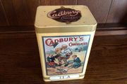 Cadbury's Vintage Choclate Tin Tea Caddy