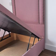 ottoman lift up bed frame and headboard