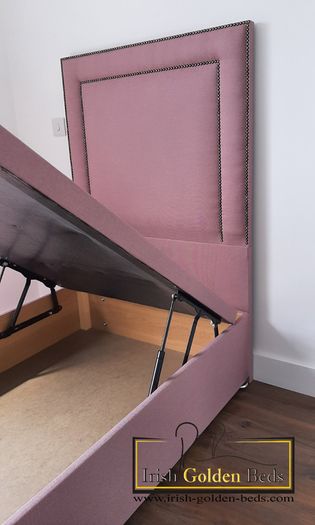 ottoman lift up bed frame and headboard