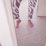 Shein Zebra Pattern Jeans - Size 10 Image 3