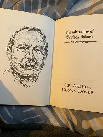 Vintage Hardback Sherlock Holmes book