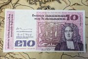 10 Pound B Series 13/10/81 Irish Note
